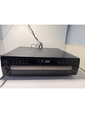 JVC CD 5 Disc CD Player Changer XL-FZ258 Tested and Working No Remote